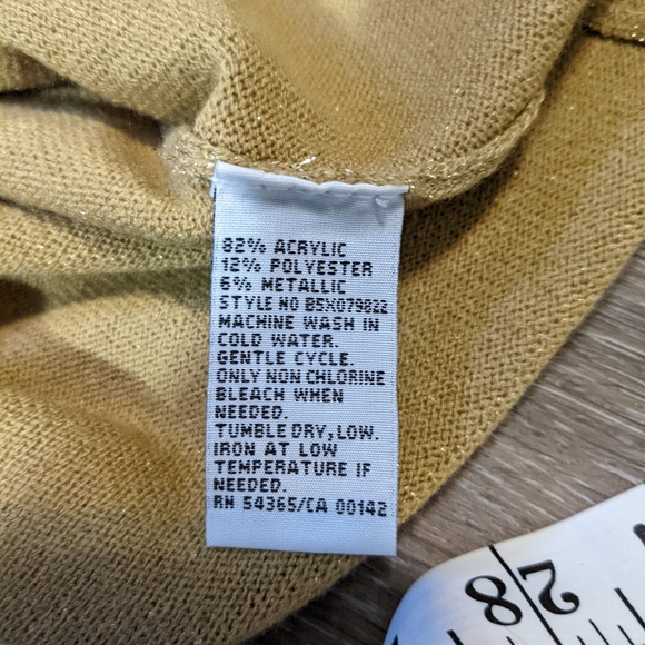 ❤️Alia Golden Sparkle Top - Picture 7 of 7